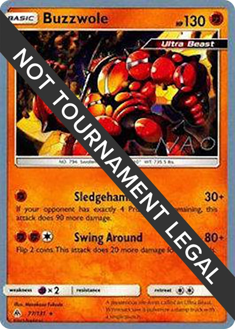 Image for Buzzwole - 2018 (Naohito Inoue) (77/131) (WCD) - Pokemon