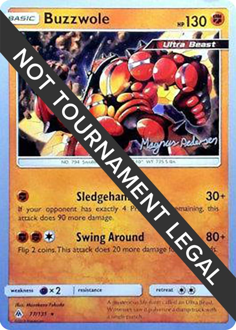 Image for Buzzwole - 2018 (Magnus Pedersen) (77/131) (WCD) - Pokemon