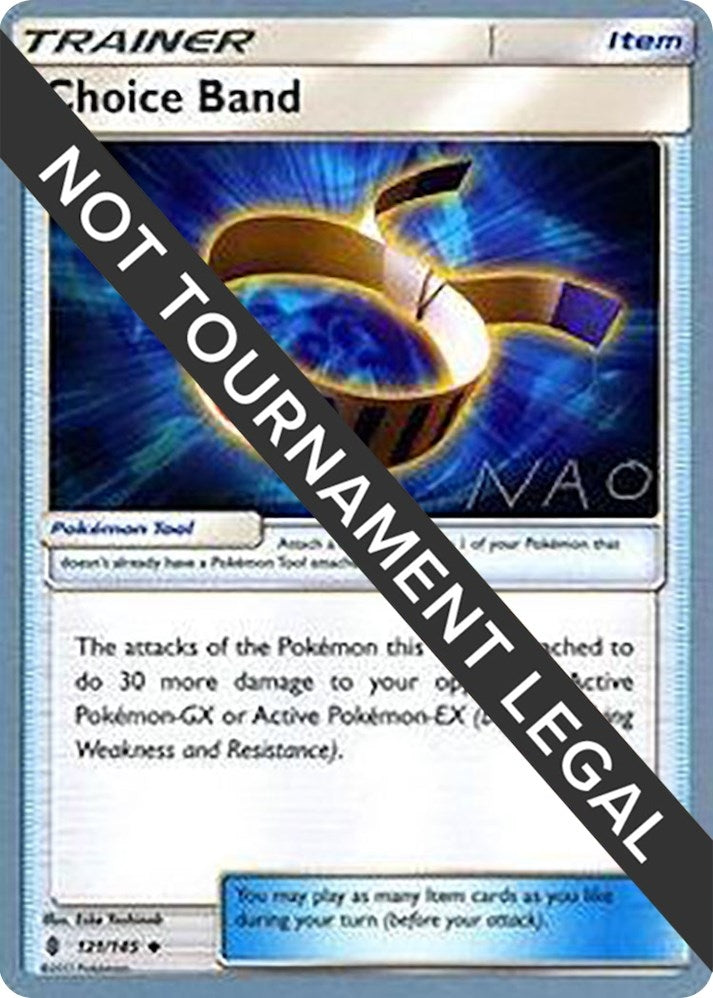Image for Choice Band - 2018 (Naohito Inoue) (121/145) (WCD) - Pokemon