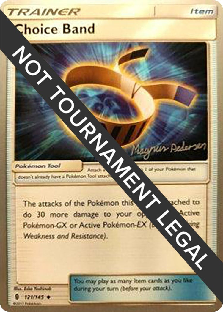 Image for Choice Band - 2018 (Magnus Pedersen) (121/145) (WCD) - Pokemon
