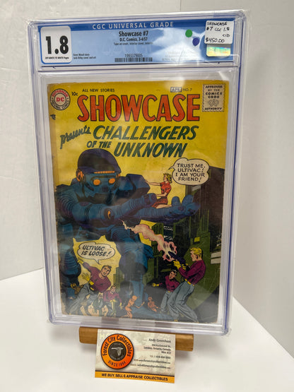 Showcase #7 (Off-White to White Pages) {CGC 1.8}