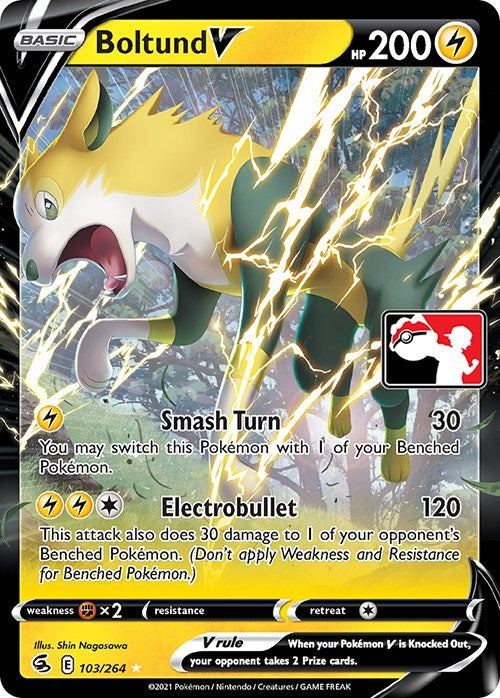 Image for Boltund V (103/264) - Pokemon