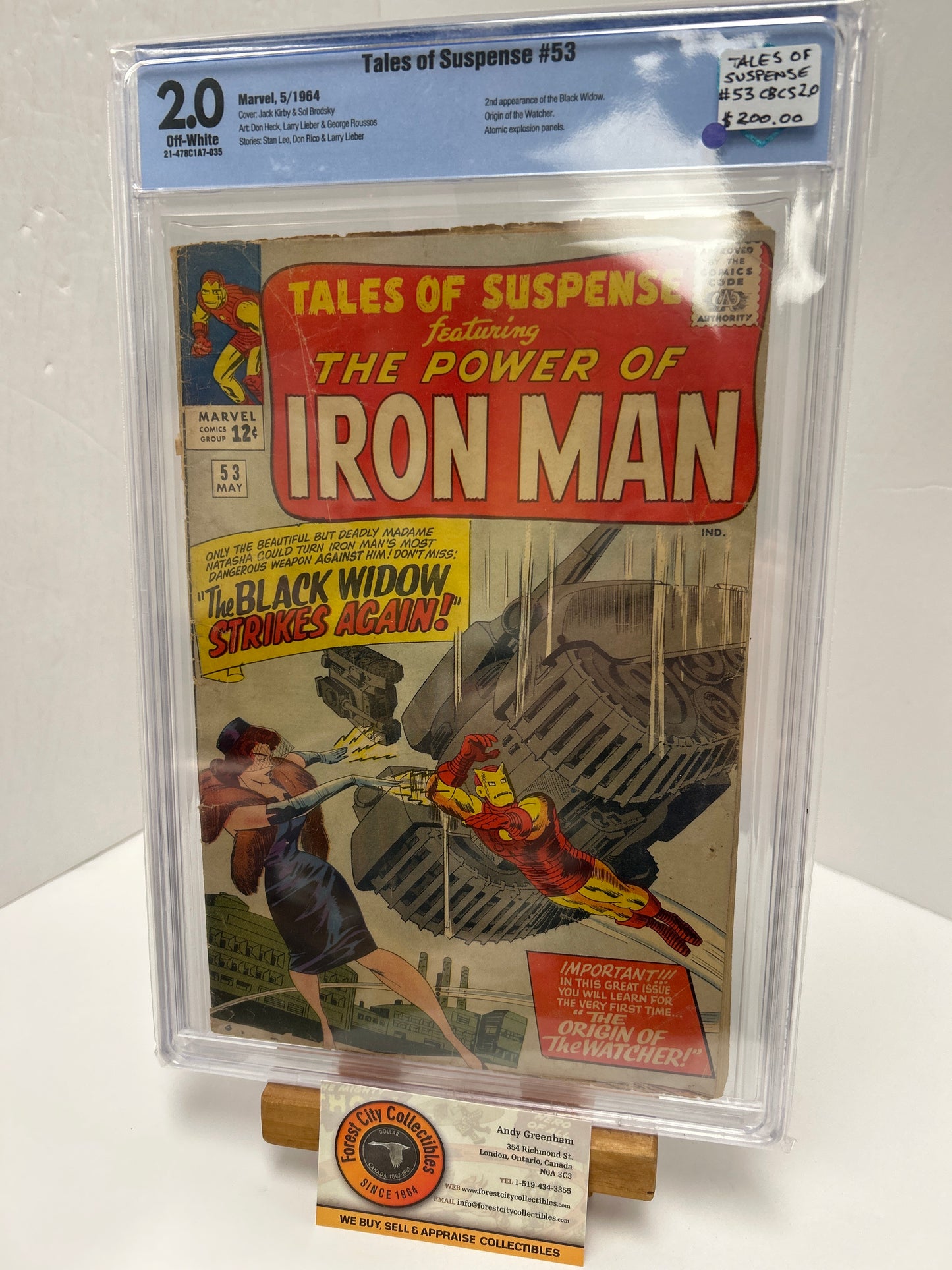 Tales of Suspense #53 (OFF-White) {CBCS 2.0}