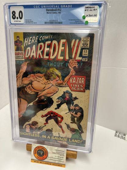 Daredevil #12 (Off-White Pages) {CGC 8.0}