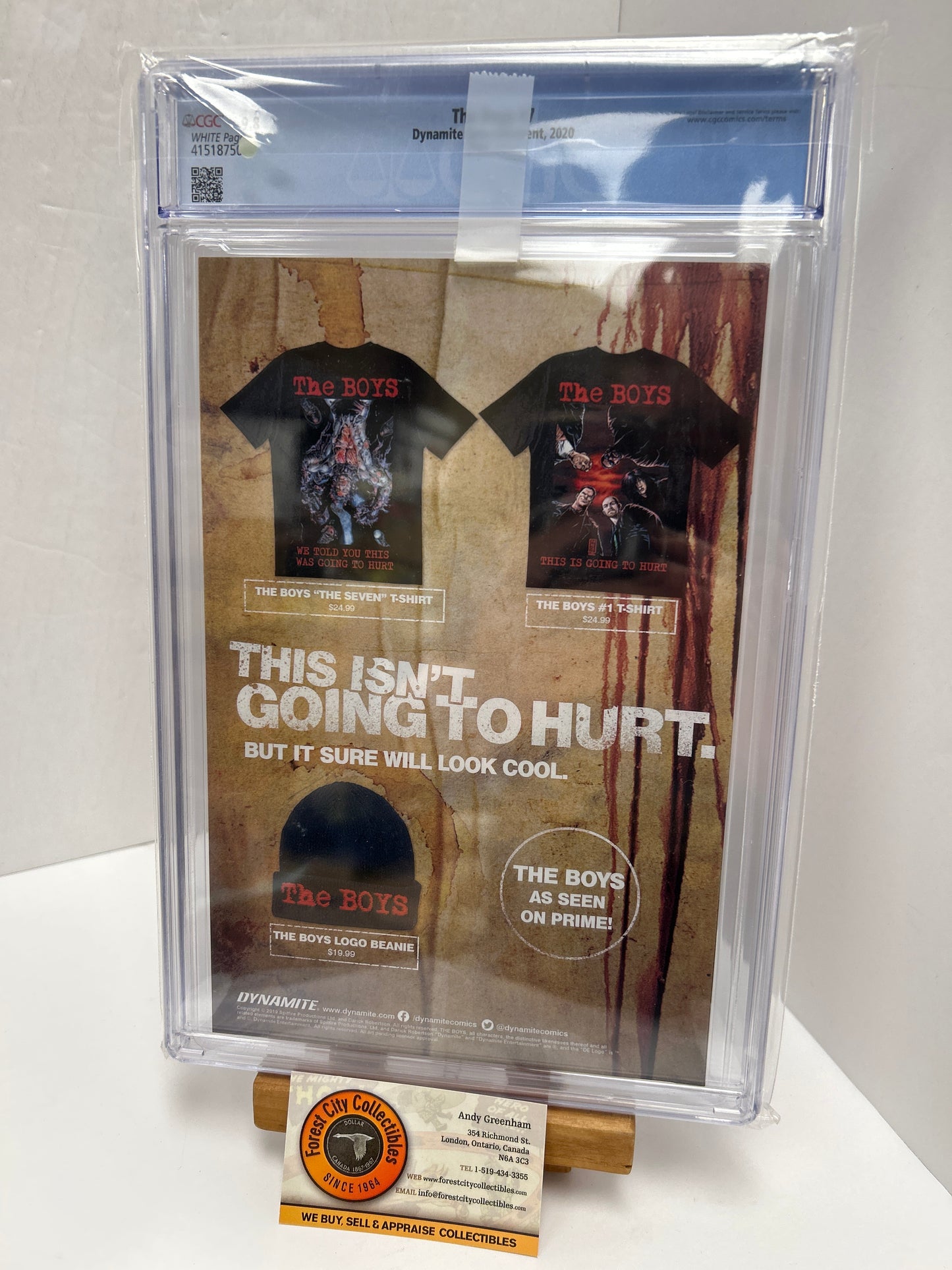 The Boys #7 (White Pages) {CGC 9.8}