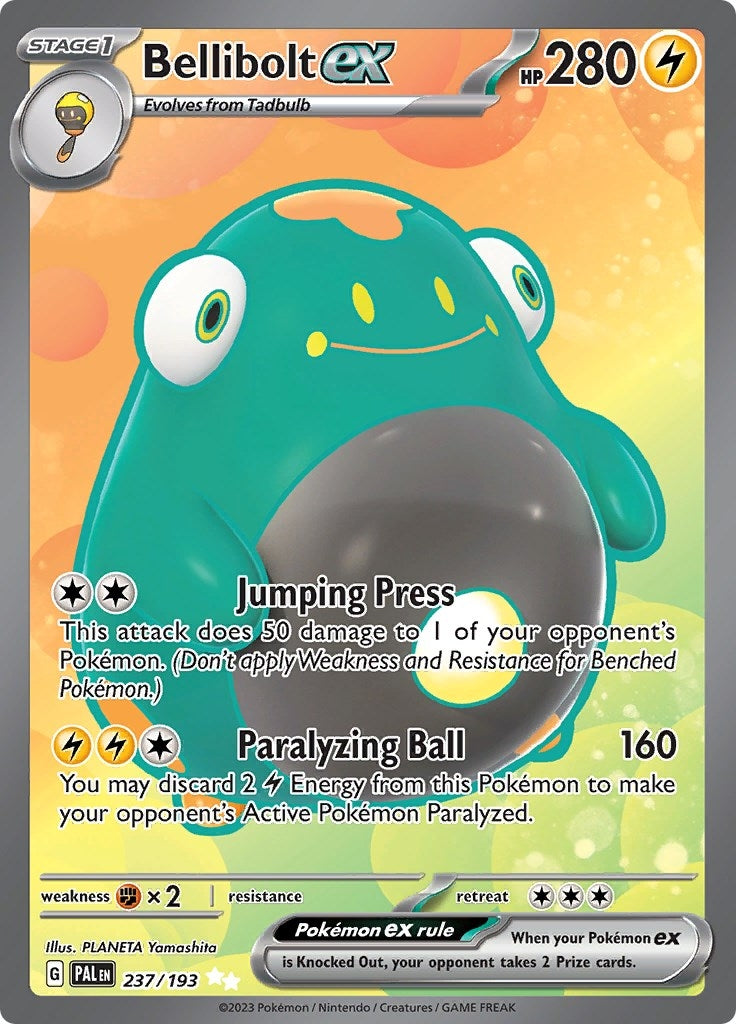 Image for Bellibolt ex (237/193) (PAL) - Pokemon