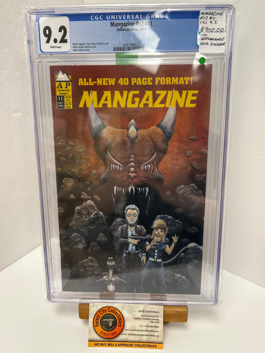 magazine #v2 #11 (White Pages) {CGC 9.2}