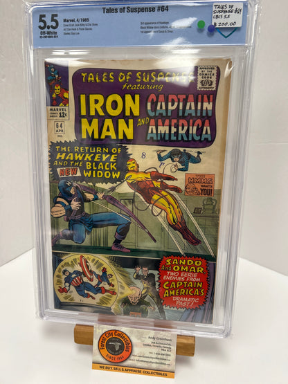 Tales of Suspense #64 (OFF-White) {CBCS 5.5}