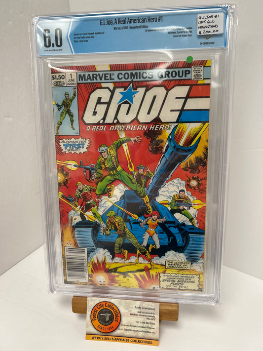 G.I. Joe, A real American Hero #1 (Off-White Pages) {CBCS 6.0}