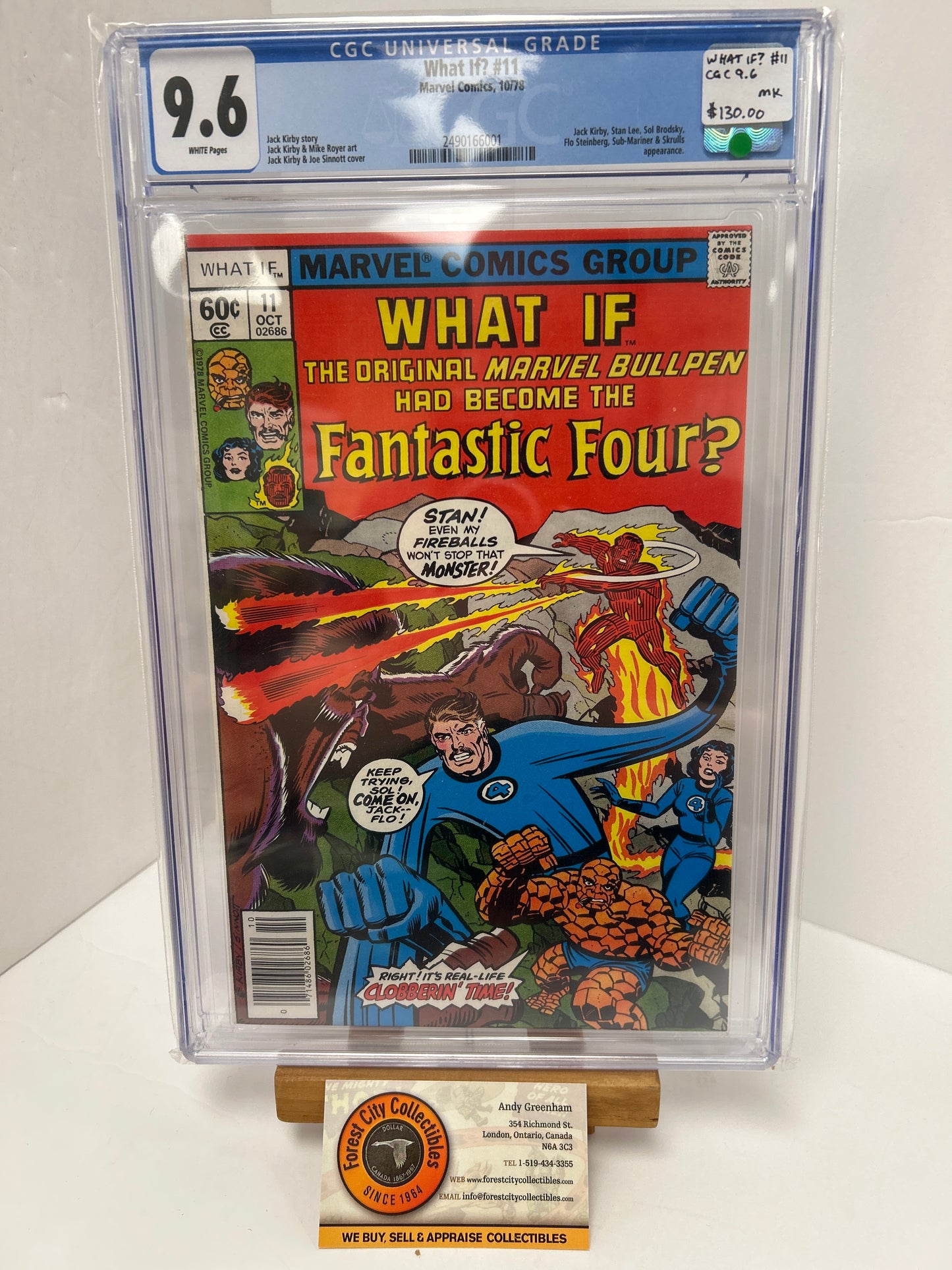 What if? #11 (White Pages) {CGC 9.6}