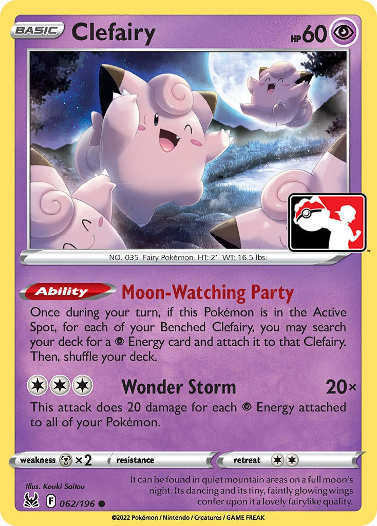 Image for Clefairy (062/196) - Pokemon