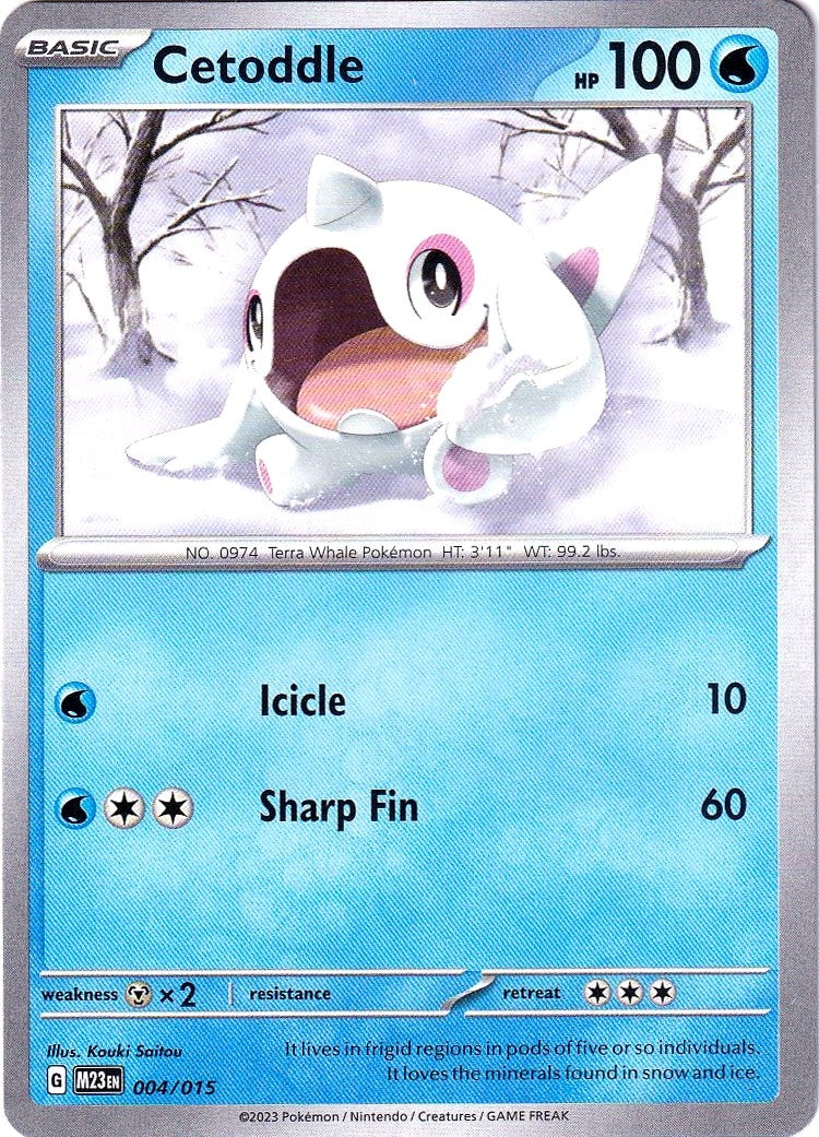 Image for Cetoddle (004/015) (M23) - Pokemon