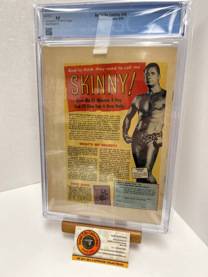 Real Life Comics #48 (Off-White to White Pages) {CGC 8.0}