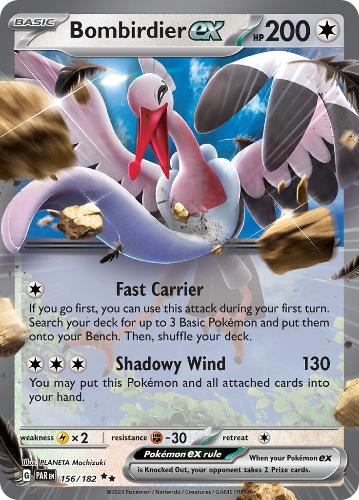 Image for Bombirdier ex (156/182) (PAR) - Pokemon