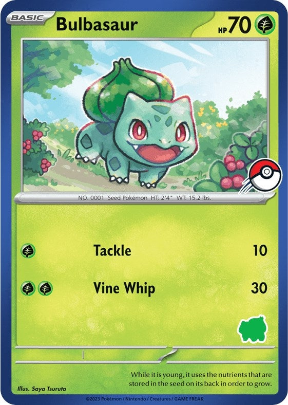 Image for Bulbasaur (Blue Border) - Pokemon
