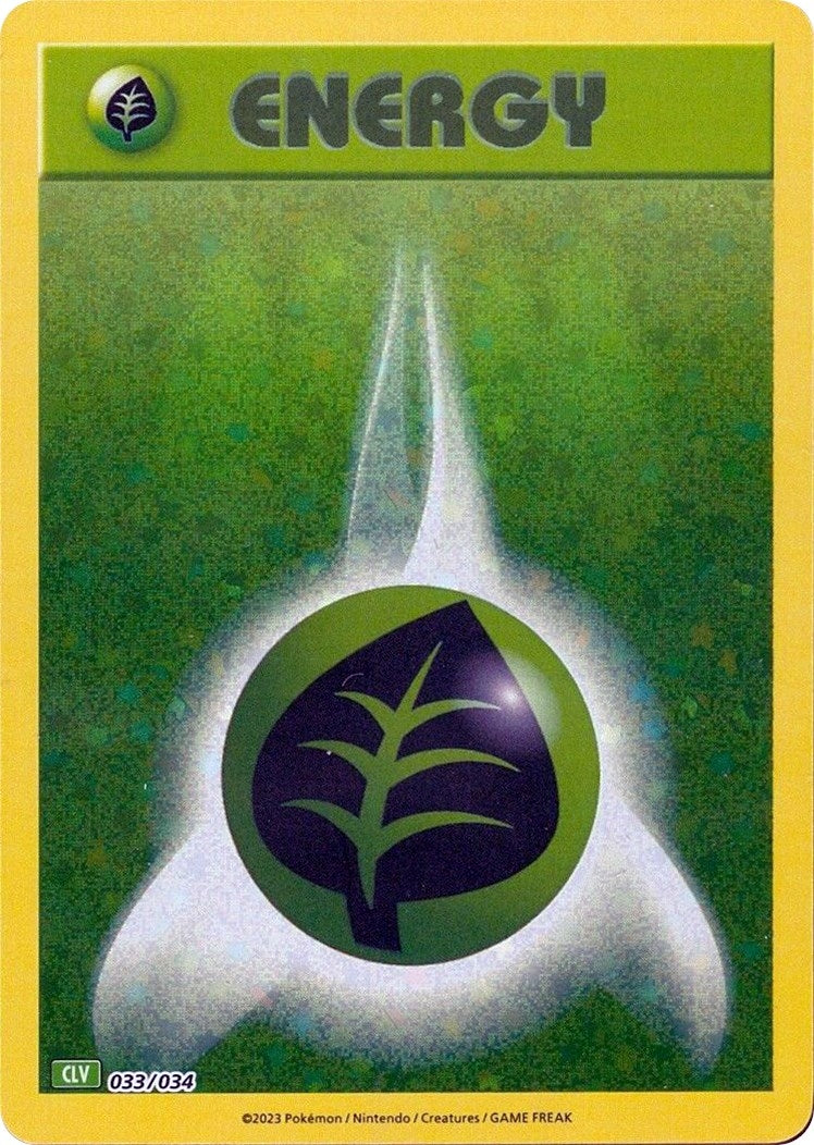Image for Basic Grass Energy (033/034) (CL) - Pokemon