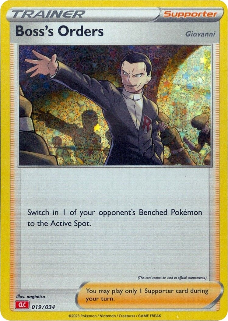 Image for Boss's Orders (CLC) (019/034) (CL) - Pokemon