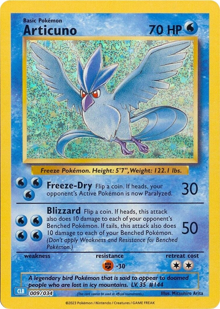 Image for Articuno (009/034) (CL) - Pokemon