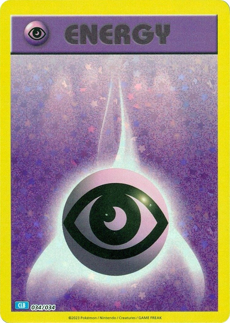 Image for Basic Psychic Energy (034/034) (CL) - Pokemon