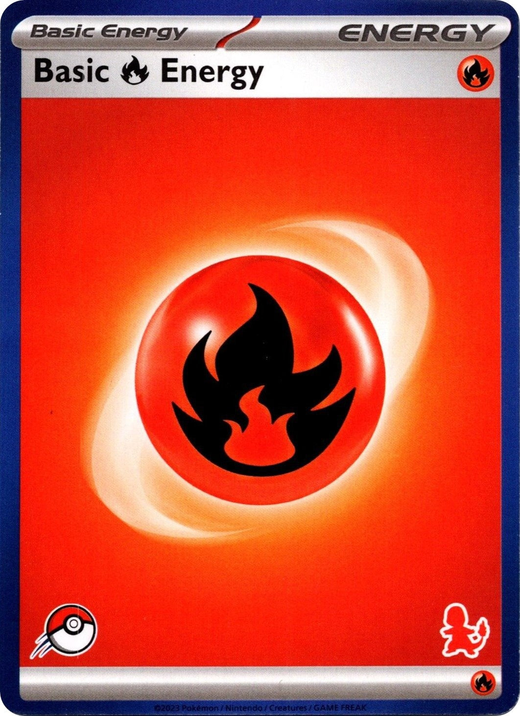 Image for Basic Fire Energy (Blue Border) - Pokemon