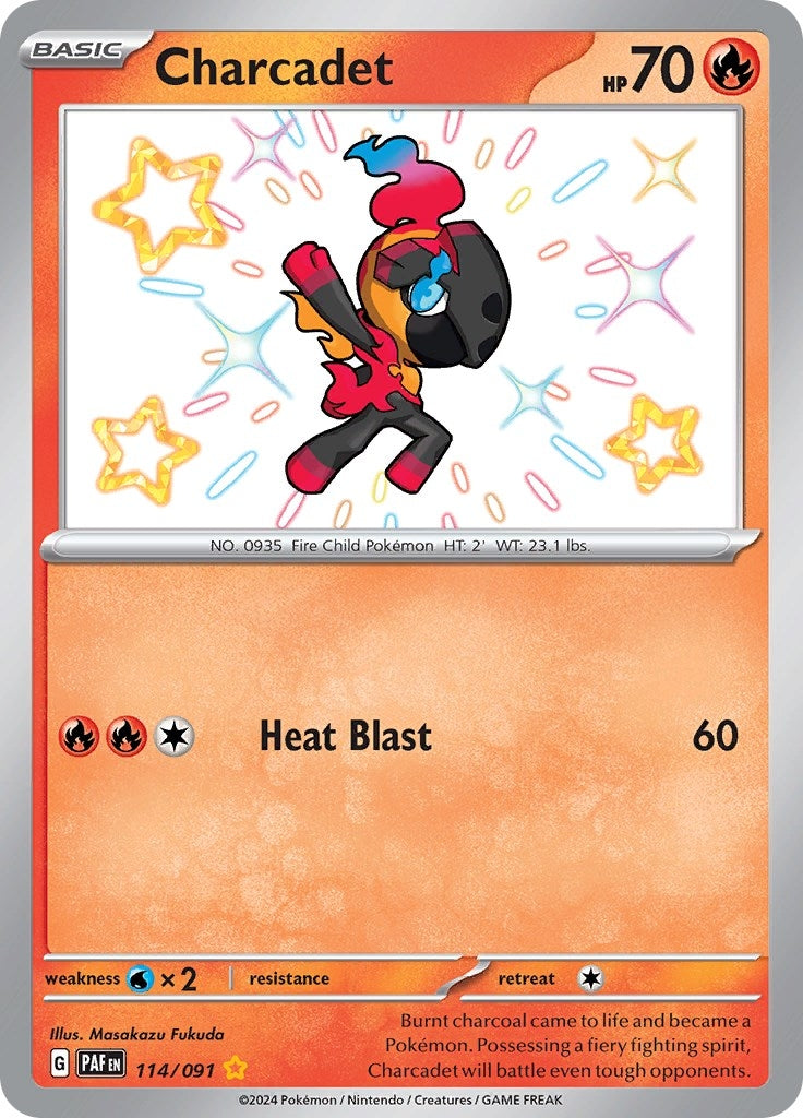 Image for Charcadet (114/091) (PAF) - Pokemon