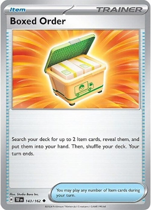 Image for Boxed Order (143/162) (TEF) - Pokemon