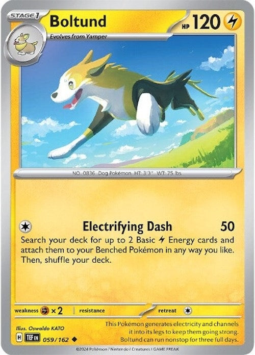 Image for Boltund (059/162) (TEF) - Pokemon