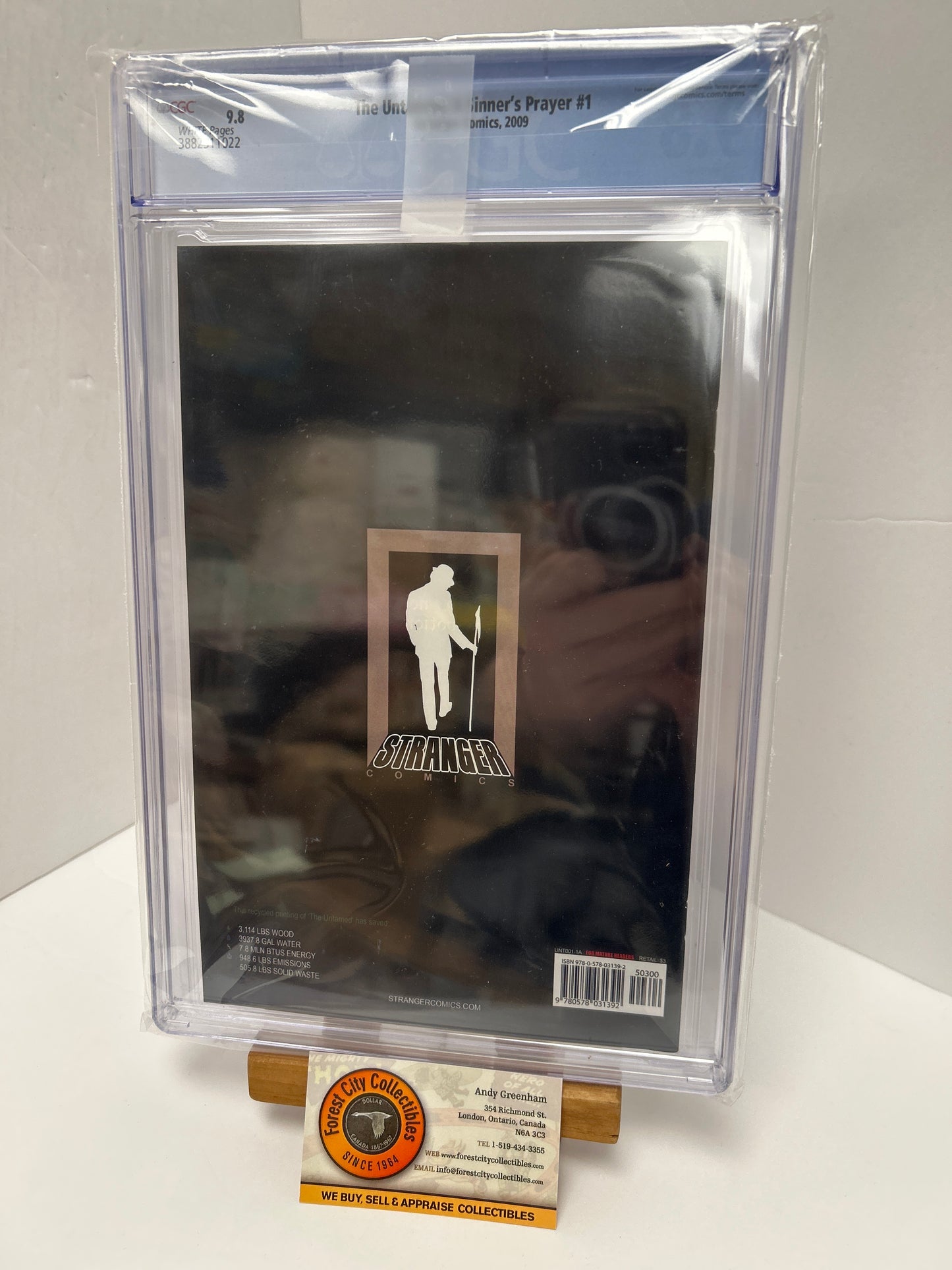 The Untamed: A Sinner's prayer #1 (White Pages) {CGC 9.8}