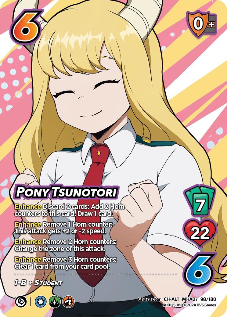 Pony Tsunotori (Alternate Art) [Girl Power]