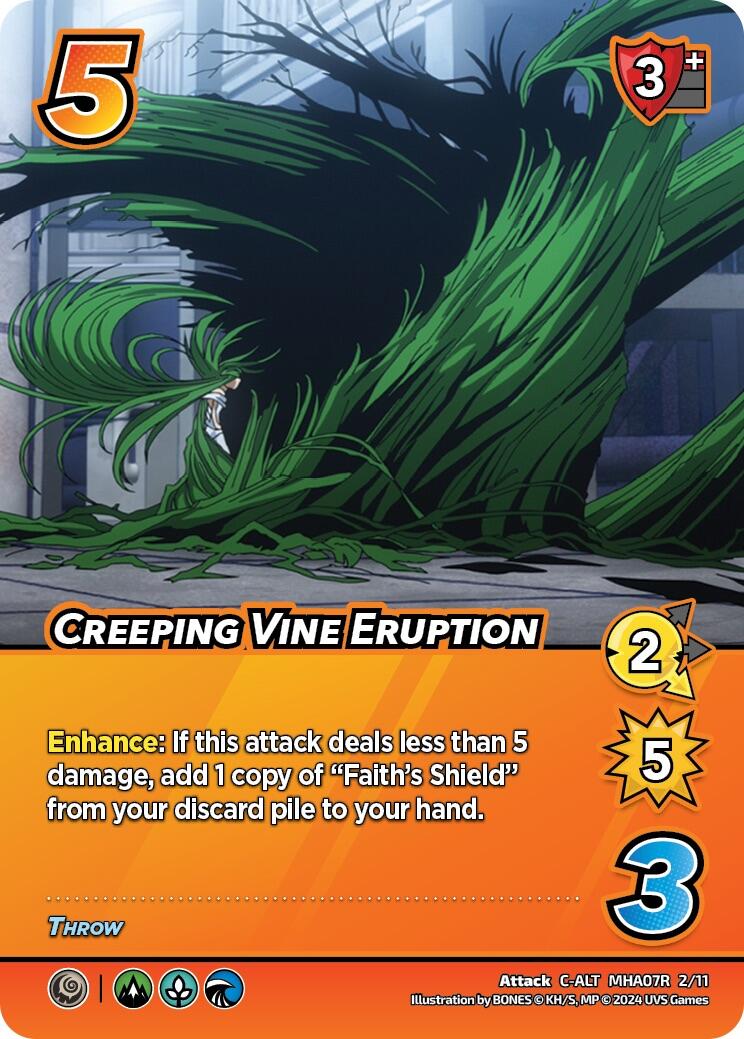 Creeping Vine Eruption (Alternate Art) [Girl Power]