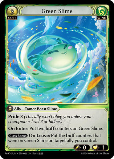 Green Slime (026) [Silvie Re:Collection, Slime Sovereign]