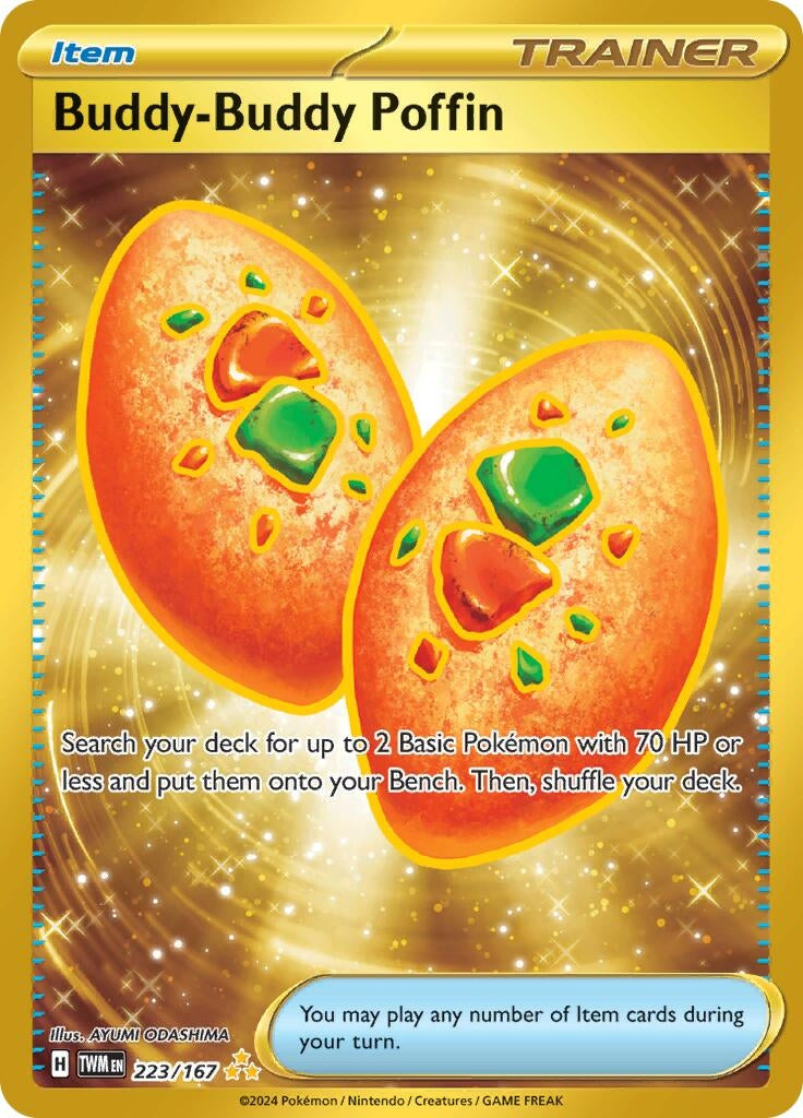 Image for Buddy-Buddy Poffin (223/167) (TWM) - Pokemon