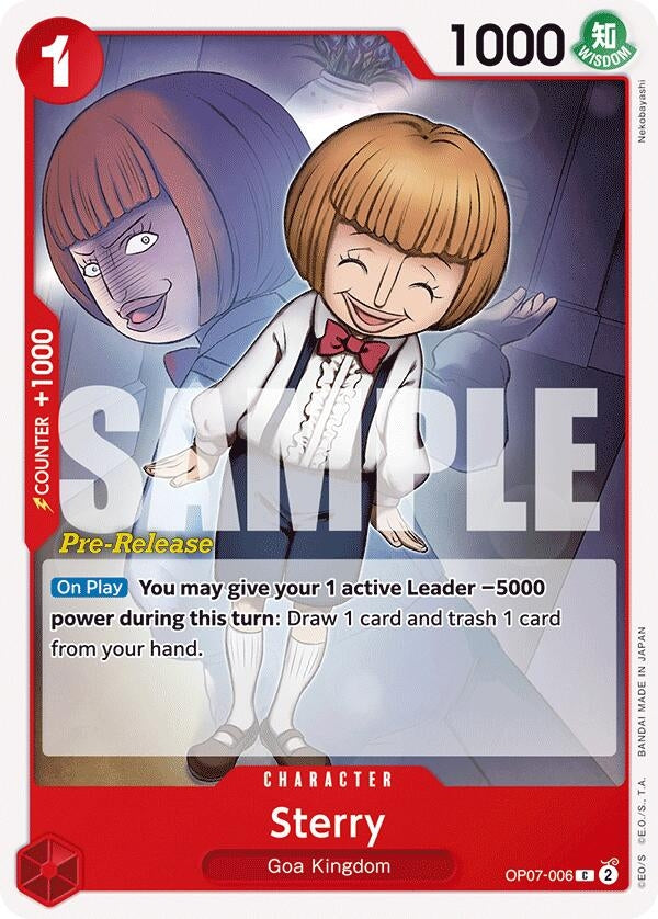 Image for Sterry (OP07-006) (OP07 PRE) - One Piece Card Game