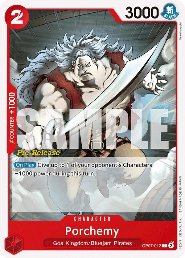 Image for Porchemy (OP07-012) (OP07 PRE) - One Piece Card Game