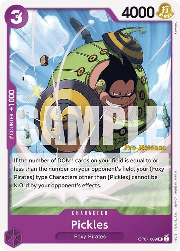Image for Pickles (OP07-069) (OP07 PRE) - One Piece Card Game