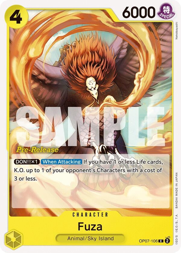 Image for Fuza (OP07-106) (OP07 PRE) - One Piece Card Game