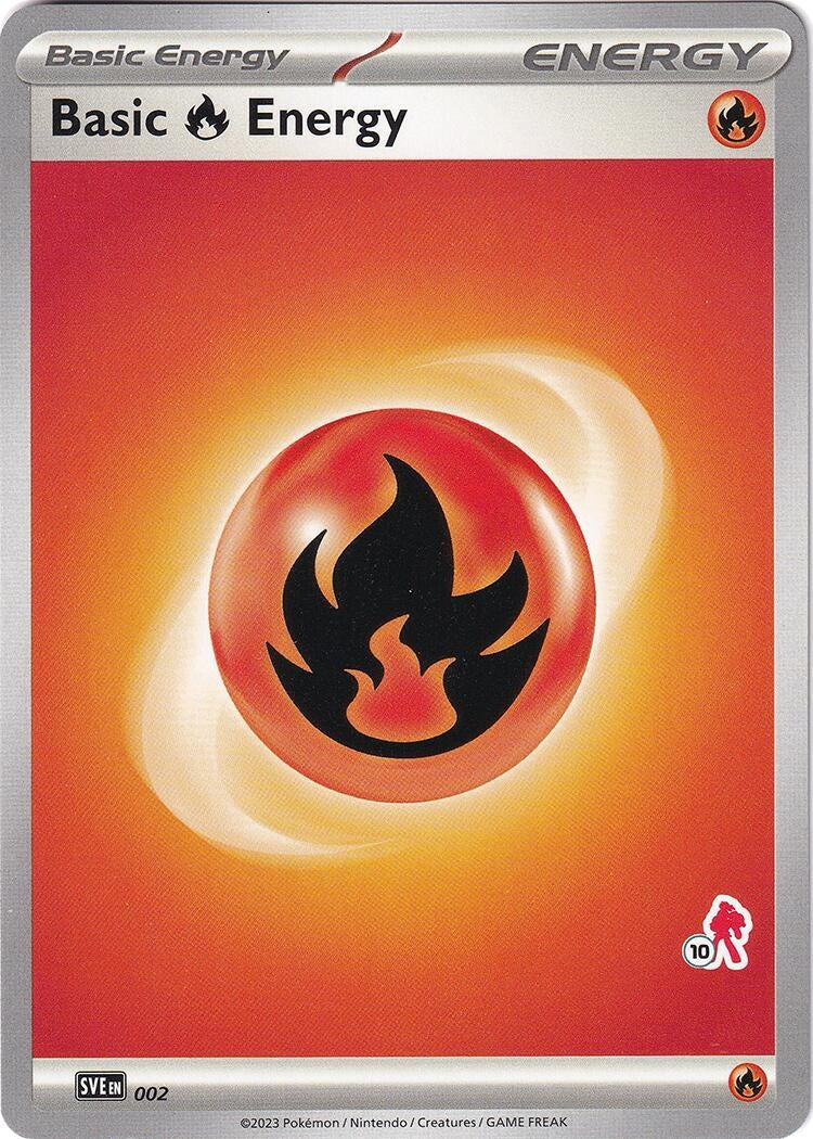 Image for Basic Fire Energy - Armarouge 10 (002) (BA24) - Pokemon