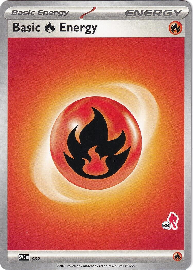 Image for Basic Fire Energy - Armarouge 38 (002) (BA24) - Pokemon