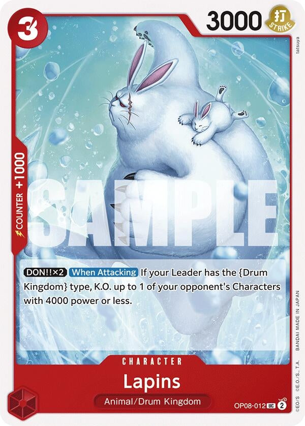 Image for Lapins (OP08-012) (OP08) - One Piece Card Game