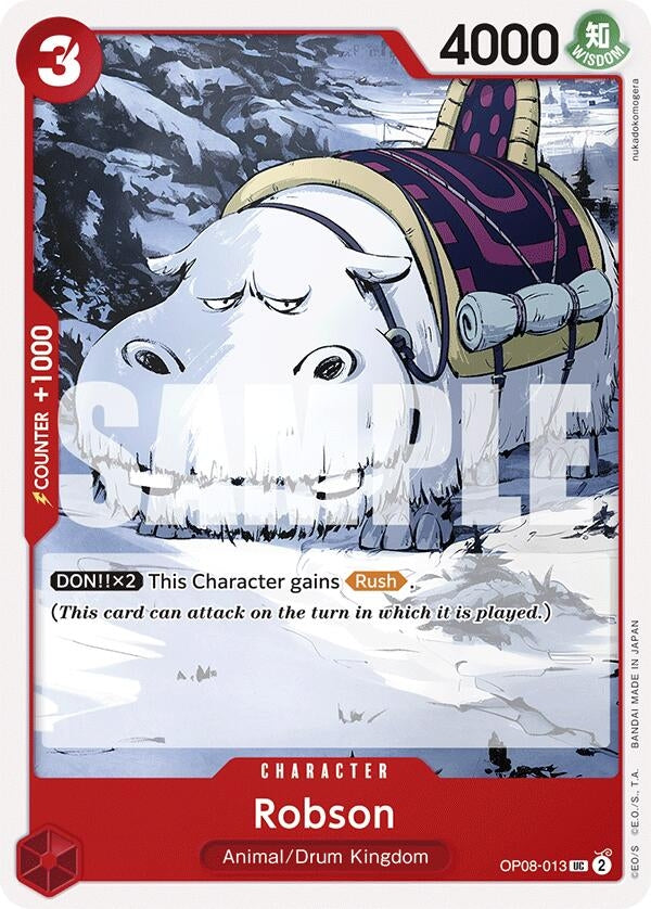 Image for Robson (OP08-013) (OP08) - One Piece Card Game