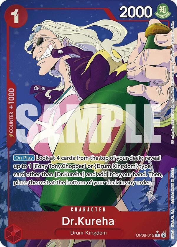 Image for Dr.Kureha (Parallel) (OP08-015) (OP08) - One Piece Card Game