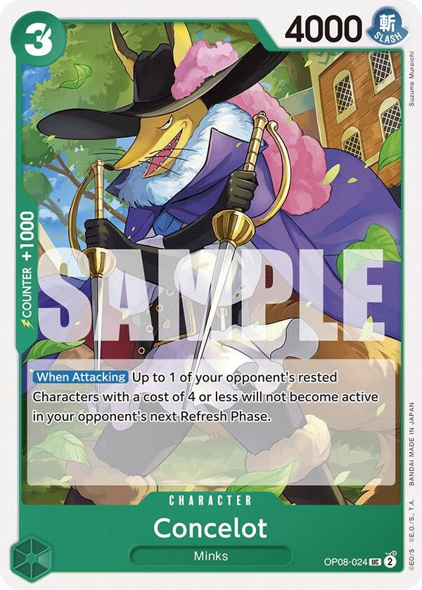Image for Concelot (OP08-024) (OP08) - One Piece Card Game