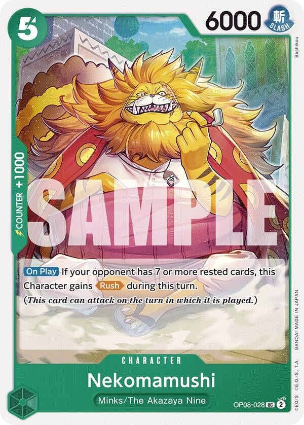 Image for Nekomamushi (OP08-028) (OP08) - One Piece Card Game