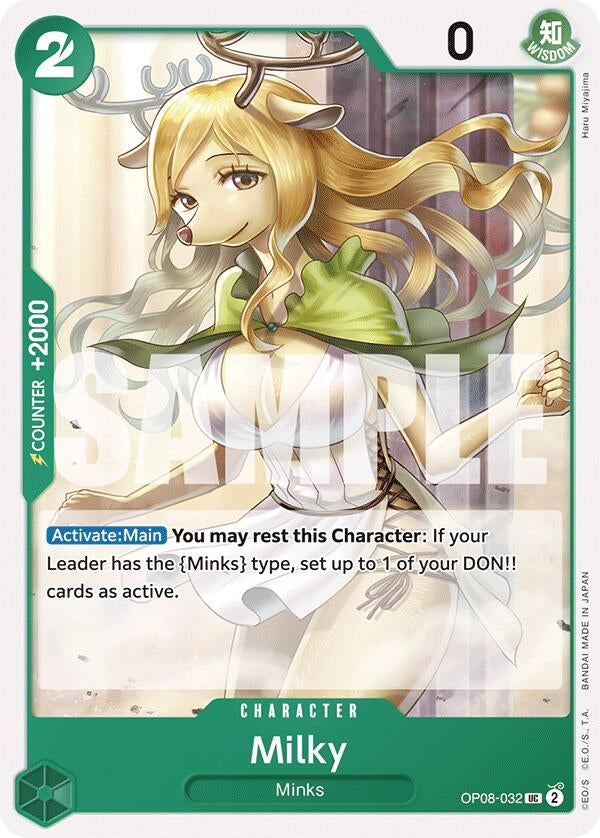 Image for Milky (OP08-032) (OP08) - One Piece Card Game