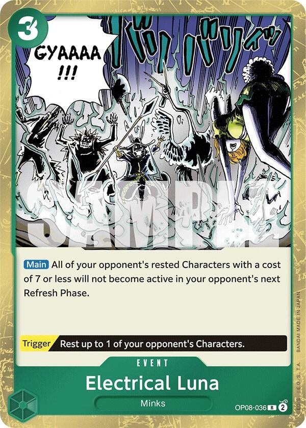 Image for Electrical Luna (OP08-036) (OP08) - One Piece Card Game