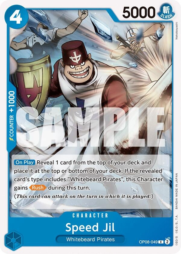 Image for Speed Jil (OP08-049) (OP08) - One Piece Card Game