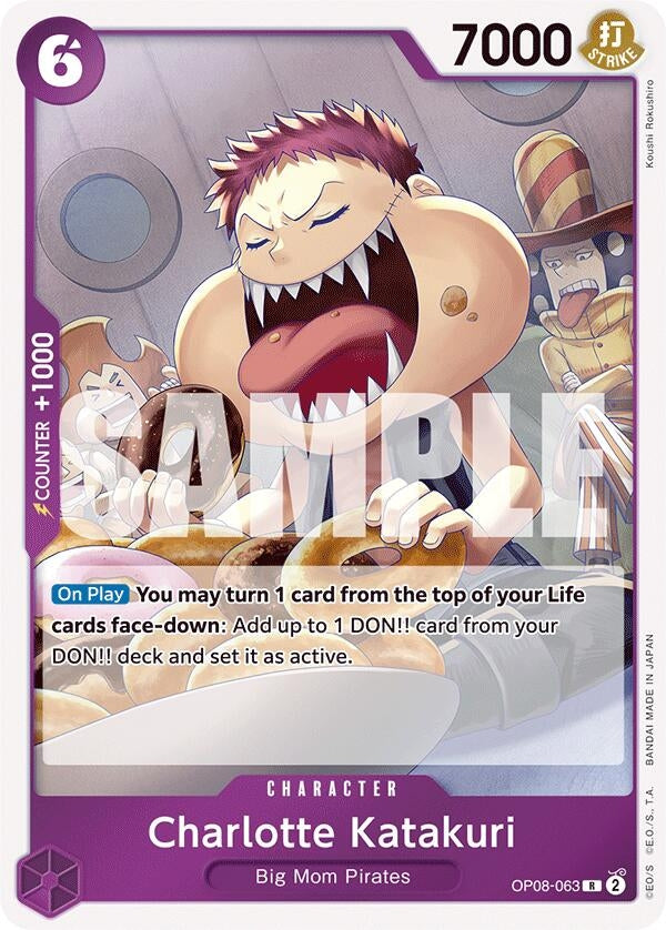 Image for Charlotte Katakuri (063) (OP08-063) (OP08) - One Piece Card Game