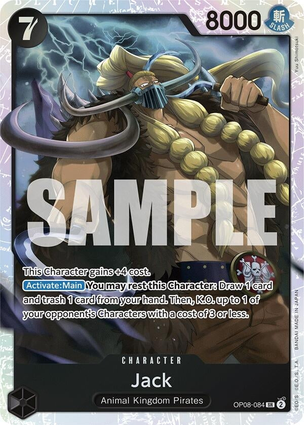 Image for Jack (OP08-084) (OP08) - One Piece Card Game