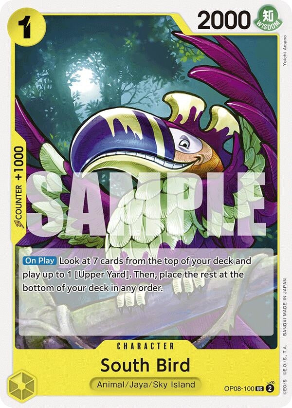 Image for South Bird (OP08-100) (OP08) - One Piece Card Game