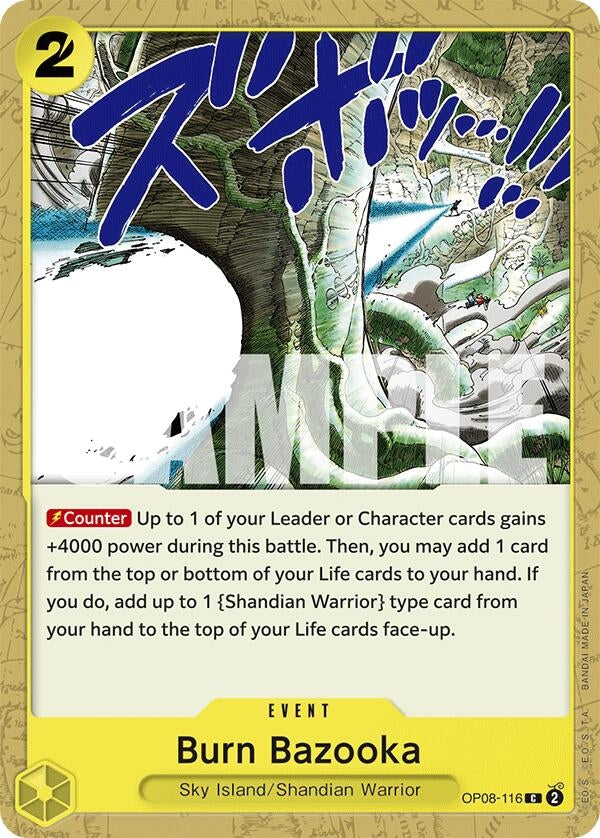 Image for Burn Bazooka (OP08-116) (OP08) - One Piece Card Game